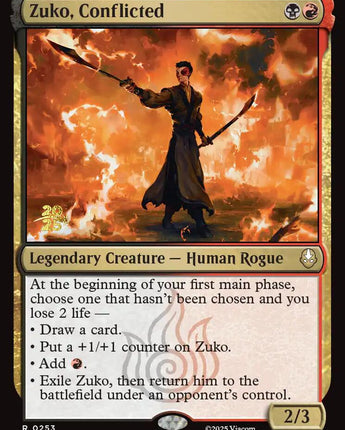 Zuko, Conflicted