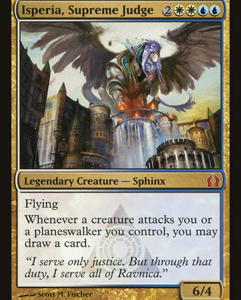 Isperia, Supreme Judge