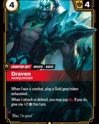 Draven - Vanquisher (Alternate Art)