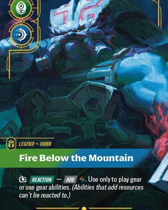 Ornn, Fire Below the Mountain (Overnumbered)