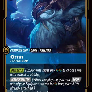 Ornn - Forge God (Alternate Art)