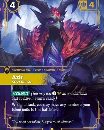 Azir - Sovereign (Alternate Art)
