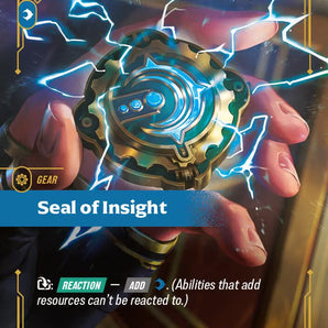 Seal of Insight (Overnumbered)