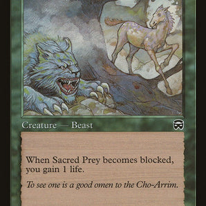 Sacred Prey