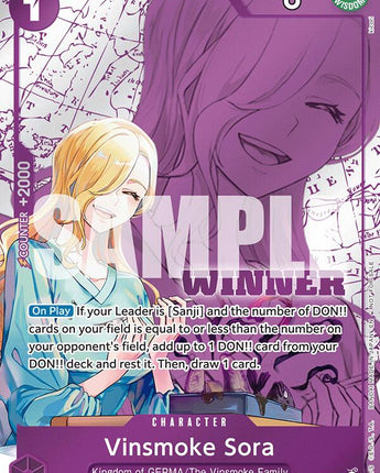 Vinsmoke Sora (Winner Pack 2026 Vol. 1)