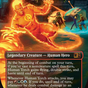 Human Torch (Borderless)