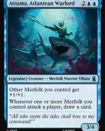 Attuma, Atlantean Warlord