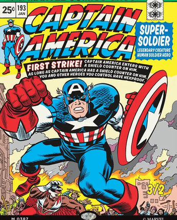 Captain America, Super-Soldier (Borderless)