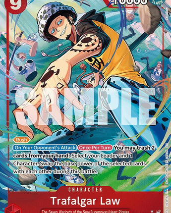 Trafalgar Law - OP14-009 (Alternate Art)
