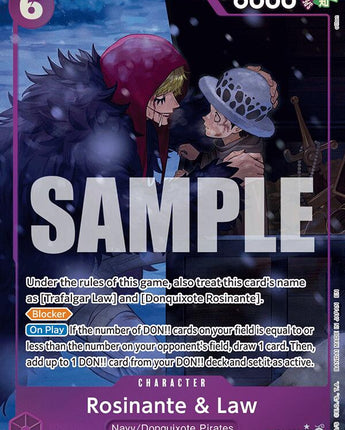 Rosinante & Law (Alternate Art)