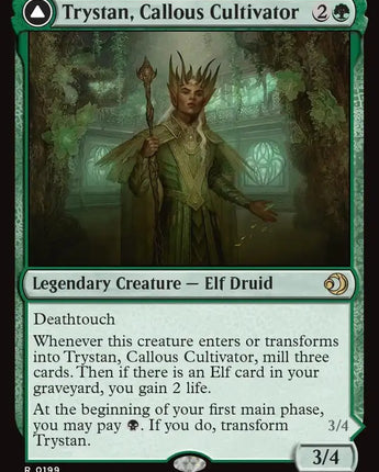 Trystan, Callous Cultivator