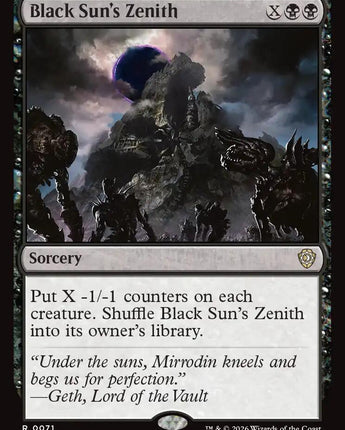 Black Sun's Zenith