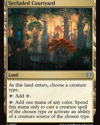 Secluded Courtyard