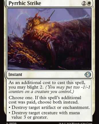 Pyrrhic Strike