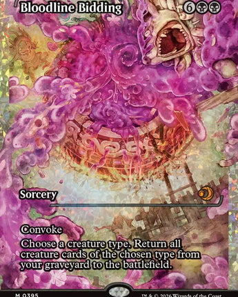 Bloodline Bidding (Showcase) (Fracture Foil)