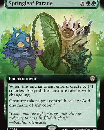Springleaf Parade (Extended Art)