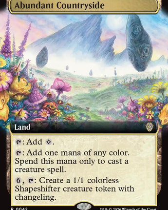 Abundant Countryside (Extended Art)