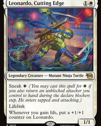 Leonardo, Cutting Edge