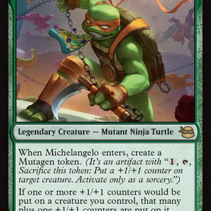 Michelangelo, Weirdness to 11