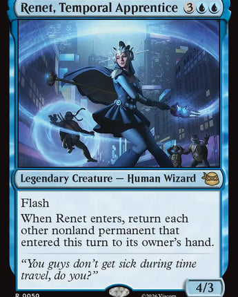 Renet, Temporal Apprentice