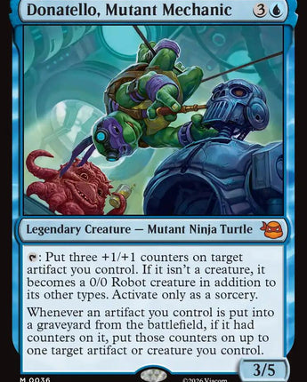 Donatello, Mutant Mechanic