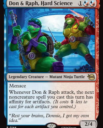 Don & Raph, Hard Science