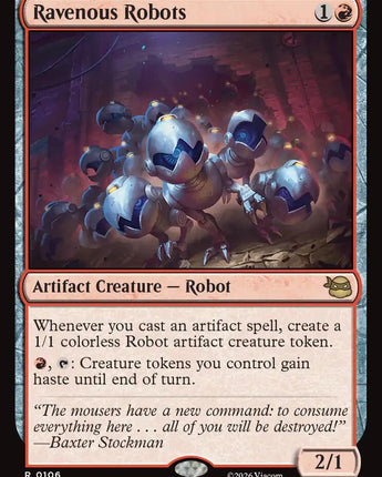 Ravenous Robots