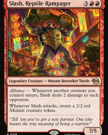 Slash, Reptile Rampager
