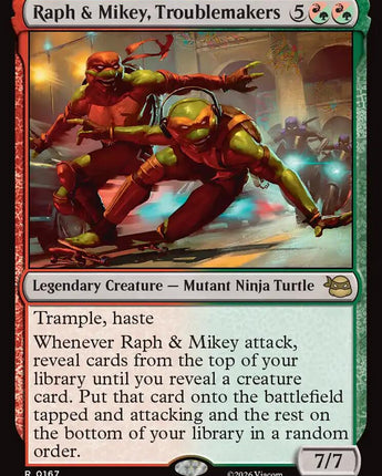 Raph & Mikey, Troublemakers