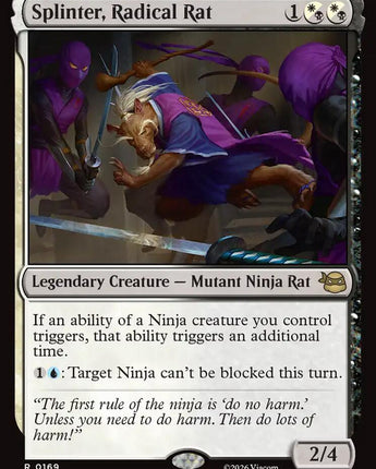 Splinter, Radical Rat