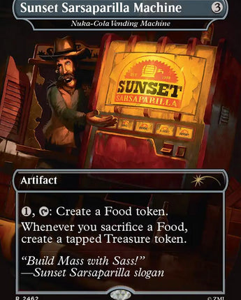 Sunset Sarsaparilla Machine - Nuka-Cola Vending Machine