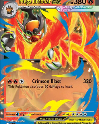 Mega Emboar ex - 031/217