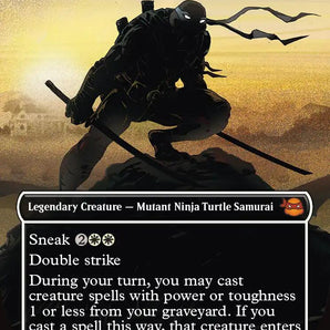 Leonardo, Sewer Samurai (Borderless)