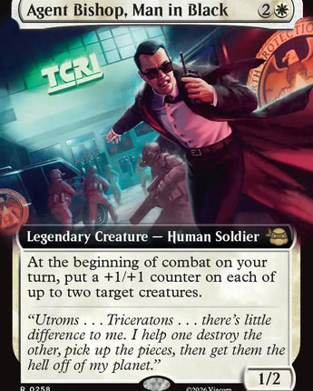 Agent Bishop, Man in Black (Extended Art)