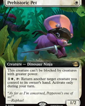 Prehistoric Pet (Extended Art)