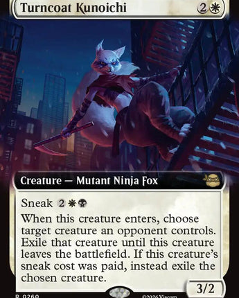 Turncoat Kunoichi (Extended Art)