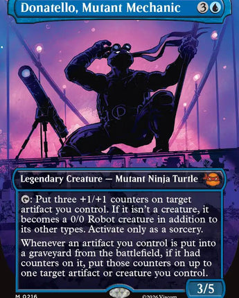 Donatello, Mutant Mechanic (Borderless)