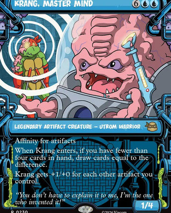 Krang, Master Mind (Showcase)