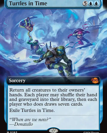 Turtles in Time (Extended Art)