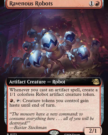 Ravenous Robots (Extended Art)