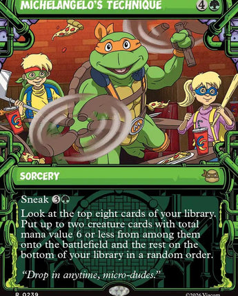 Michelangelo's Technique (Showcase)