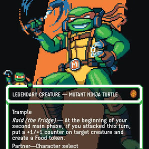 Michelangelo, the Heart (0092) (Borderless) (Surge Foil)