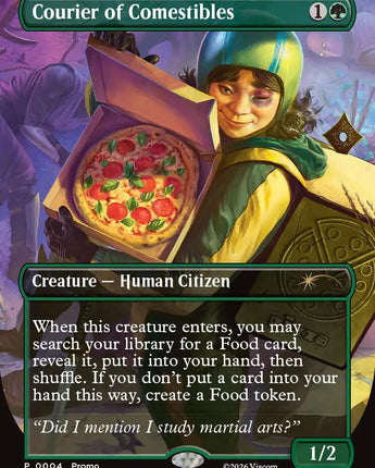 Courier of Comestibles (Borderless)