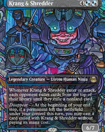 Krang & Shredder (Borderless)