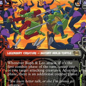 Raph & Leo, Sibling Rivals (Showcase)