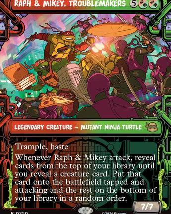 Raph & Mikey, Troublemakers (Showcase)