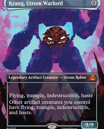 Krang, Utrom Warlord (Borderless)