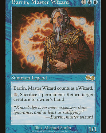 Barrin, Master Wizard
