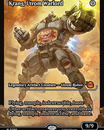 Krang, Utrom Warlord (Showcase)