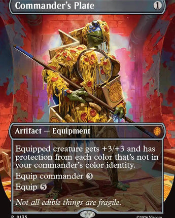 Commander's Plate (Borderless)